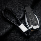 Kuber Industries Keychain/Keyring/Key Tag|Car Key Clip, Key Holder, Key Organizer|Pack of 2 (Black)